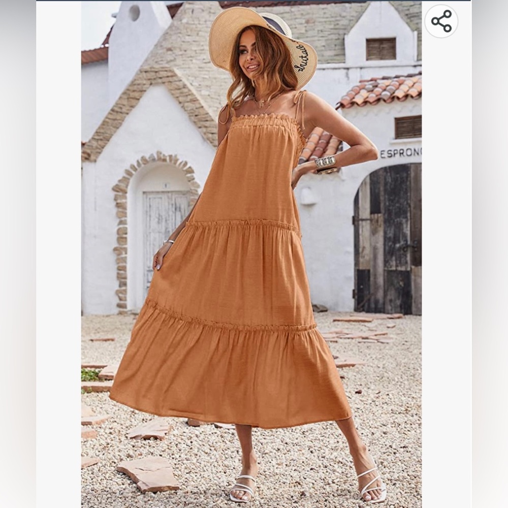 NWT Summer Maxi Sleeveless Dress